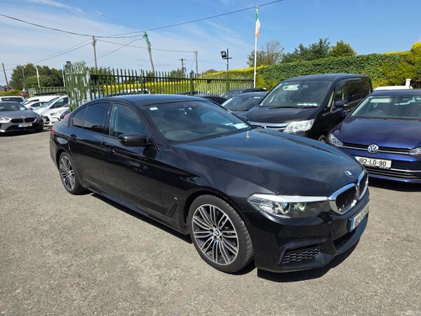 BMW 5-Series Saloon, Petrol Plug-in Hybrid, 2018, Black