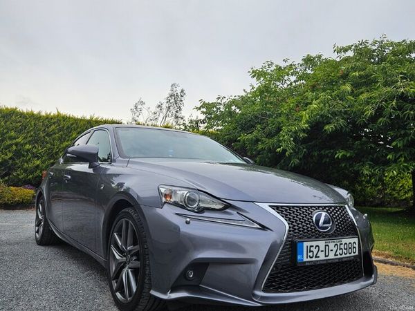 Lexus IS Saloon, Petrol Hybrid, 2015, Grey