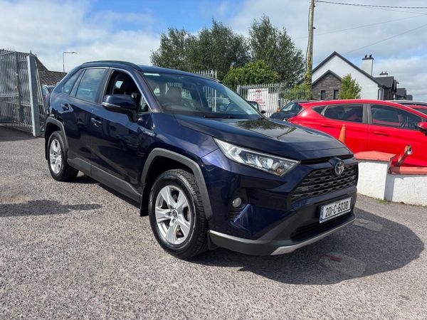 Toyota RAV4 SUV, Petrol Hybrid, 2020, Blue