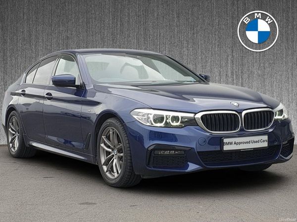 BMW 5-Series Saloon, Diesel, 2019, Blue