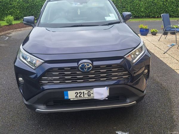 Toyota RAV4 SUV, Petrol Hybrid, 2022, Blue