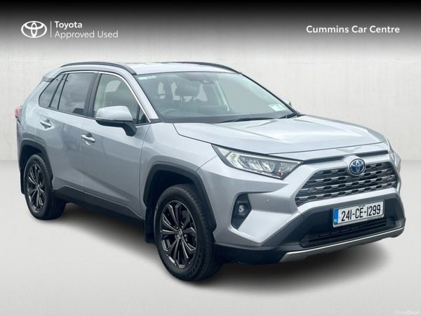 Toyota RAV4 SUV, Petrol Hybrid, 2024, Silver