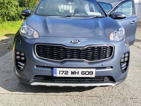 Kia Sportage SUV, Diesel, 2017, Blue