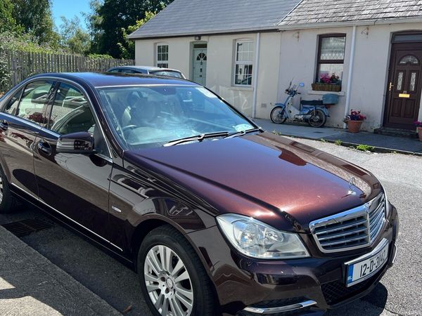 Mercedes-Benz C-Class Saloon, Diesel, 2012, Brown