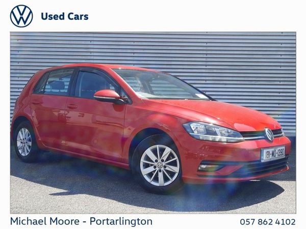 Volkswagen Golf Estate, Diesel, 2018, Red