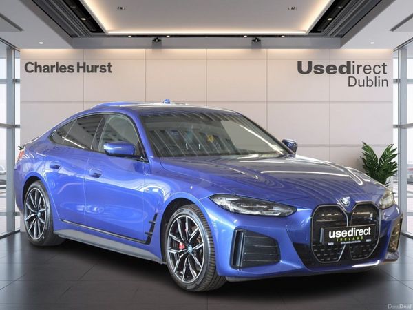 BMW i4 Hatchback, Electric, 2024, Blue