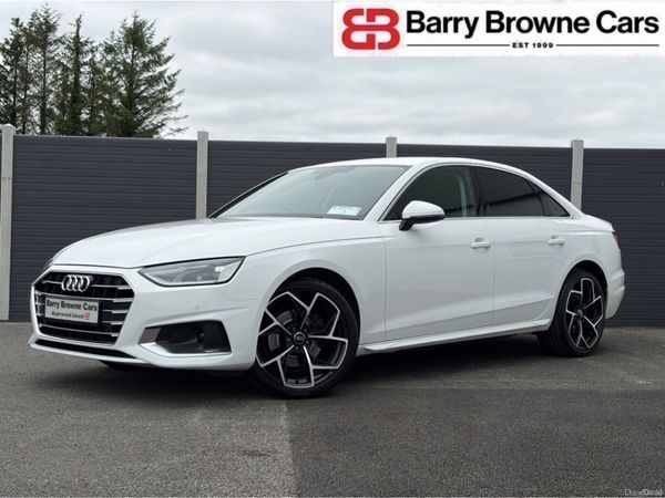 Audi A4 Saloon, Diesel, 2023, White