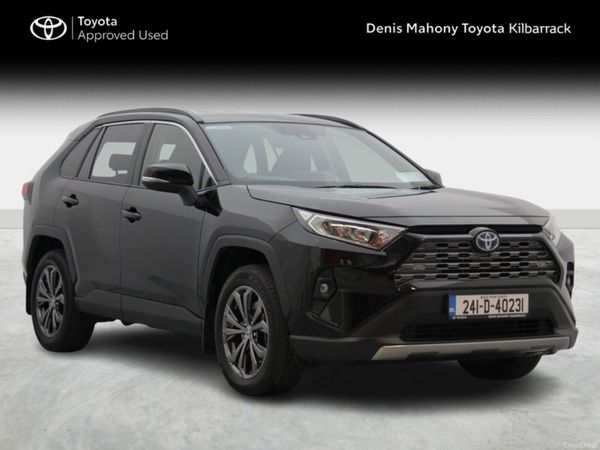 Toyota RAV4 SUV, Petrol Hybrid, 2024, Black