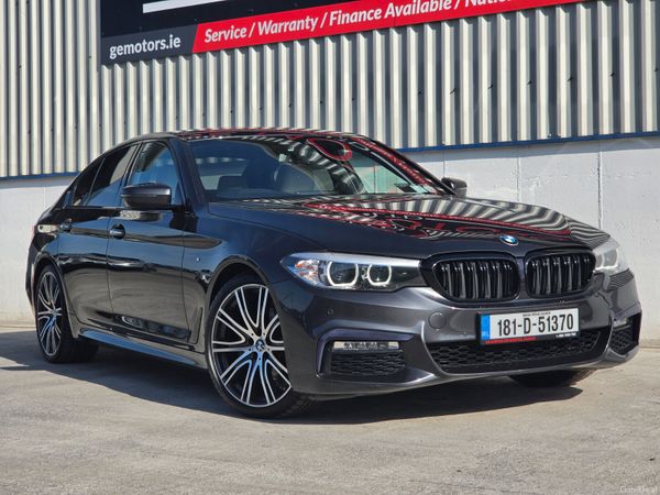 BMW 5-Series Saloon, Diesel, 2018, Grey