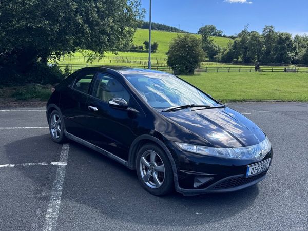 Honda Civic Hatchback, Petrol, 2007, Black