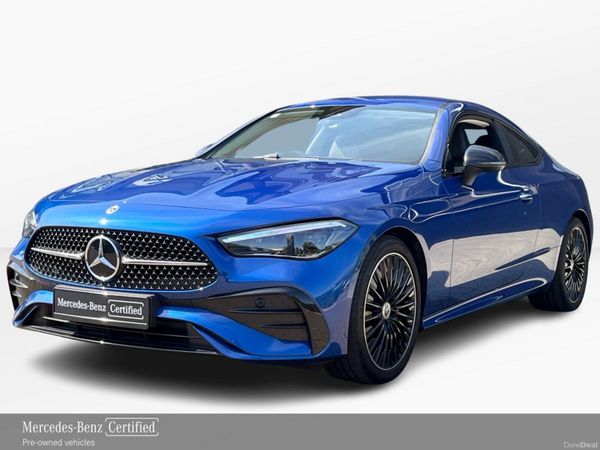 Mercedes-Benz CLE Coupe, Diesel Hybrid, 2026, Blue