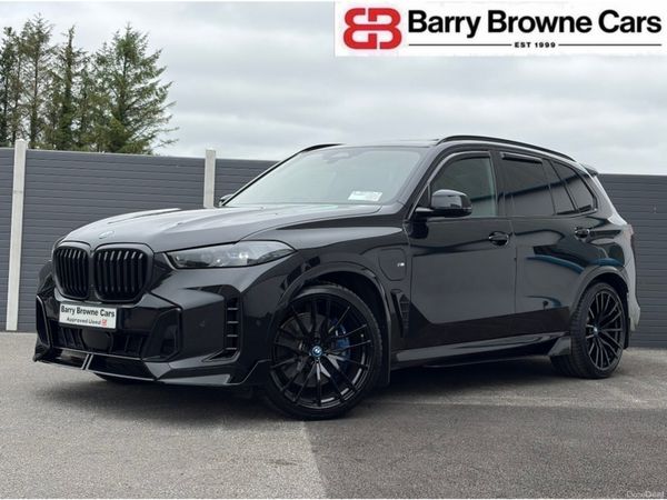 BMW X5 Estate, Petrol Plug-in Hybrid, 2025, Black
