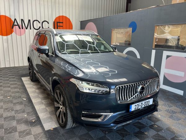Volvo XC90 SUV, Petrol Plug-in Hybrid, 2022, Blue
