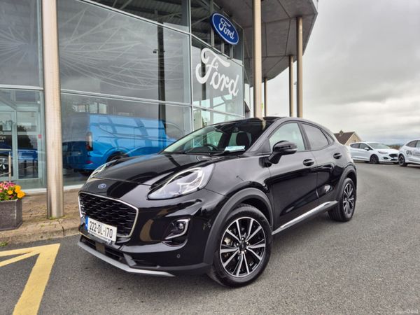 Ford Puma MPV, Petrol Hybrid, 2022, Black
