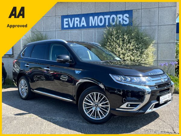 Mitsubishi Outlander SUV, Petrol Plug-in Hybrid, 2021, Black