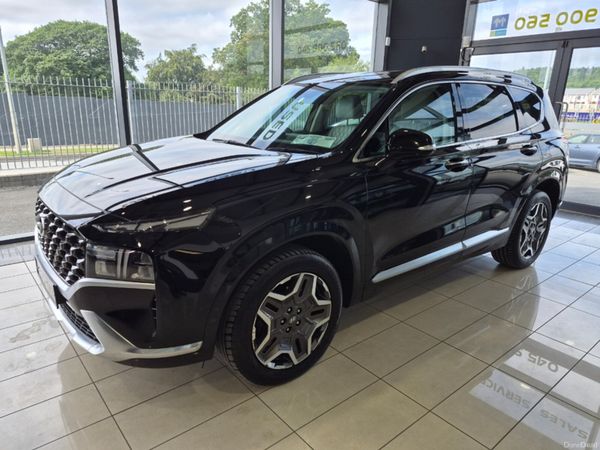 Hyundai Santa Fe SUV, Petrol Plug-in Hybrid, 2023, Black