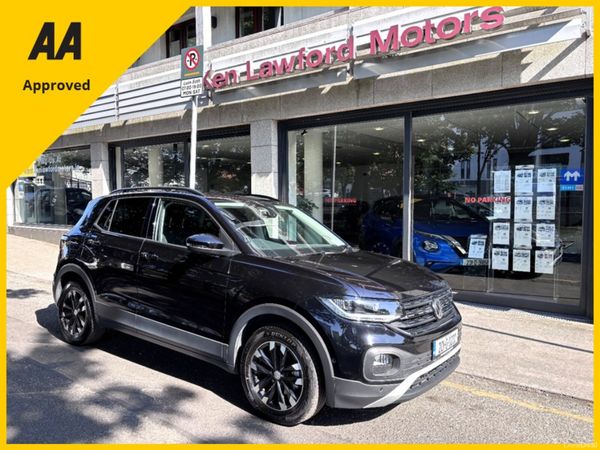 Volkswagen T-Cross Hatchback, Petrol, 2020, Black