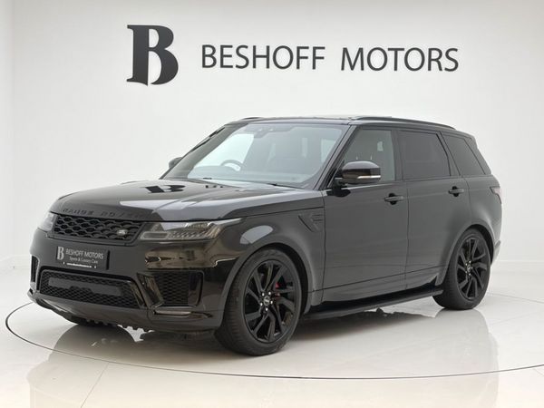 Land Rover Range Rover Sport Estate, Petrol Plug-in Hybrid, 2022, Black