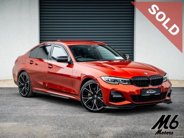 BMW 3-Series Saloon, Petrol Plug-in Hybrid, 2021, Orange