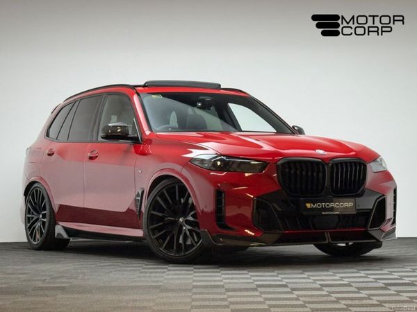 BMW X5 SUV, Petrol Plug-in Hybrid, 2023, Red