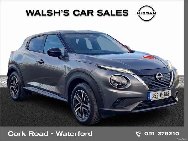 Nissan Juke SUV, Petrol Hybrid, 2025, Grey