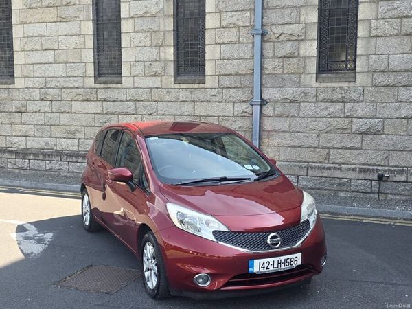 Nissan Note MPV, Petrol, 2014, Red
