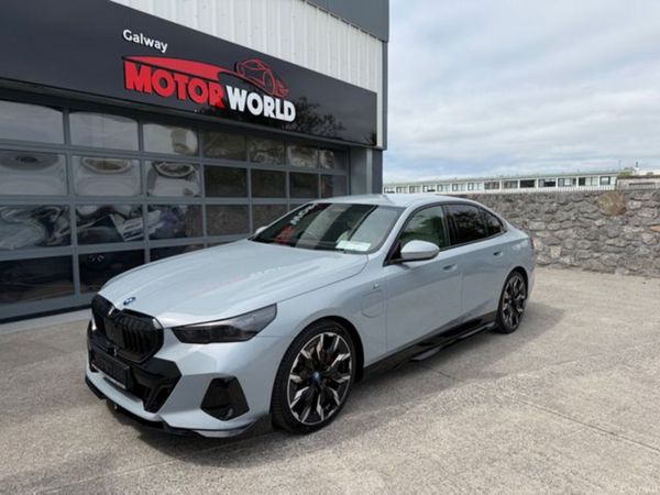 BMW 5-Series Saloon, Petrol Plug-in Hybrid, 2024, Grey