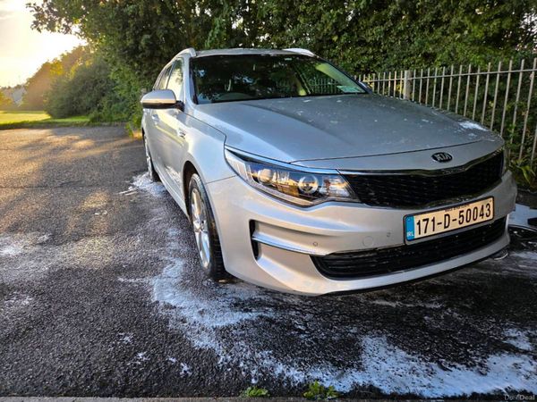 Kia Optima Estate, Diesel, 2017, Silver