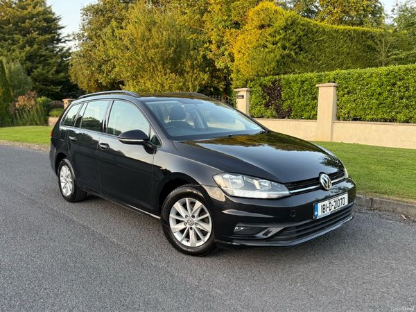 Volkswagen Golf Estate, Diesel, 2018, Black