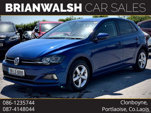 Volkswagen Polo Hatchback, Petrol, 2019, Blue