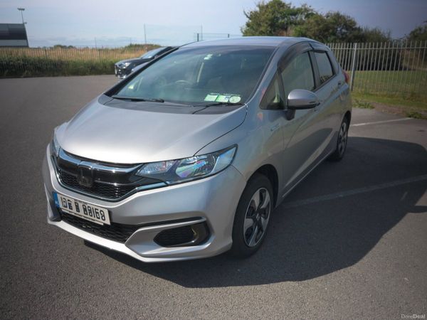 Honda Fit Hatchback, Petrol Hybrid, 2019, Silver