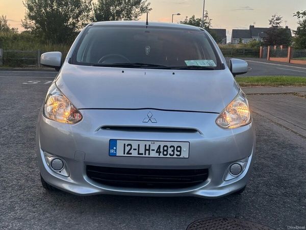 Mitsubishi Mirage Hatchback, Petrol, 2012, Silver