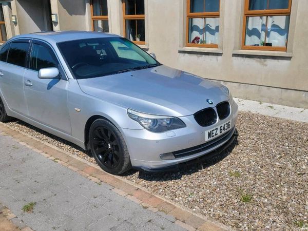 BMW 5-Series Saloon, Diesel, 2009, Silver