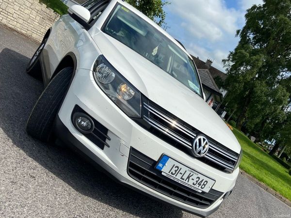 Volkswagen Tiguan SUV, Diesel, 2013, White