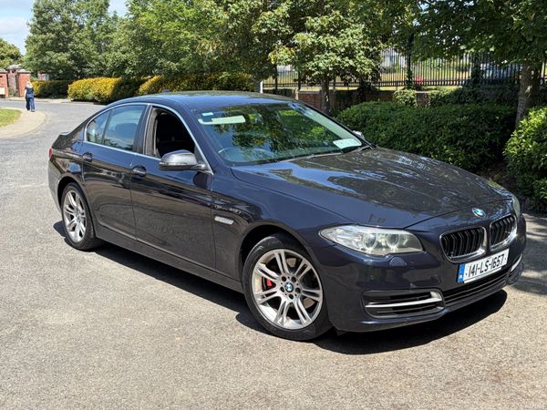 BMW 5-Series Saloon, Diesel, 2014, Blue