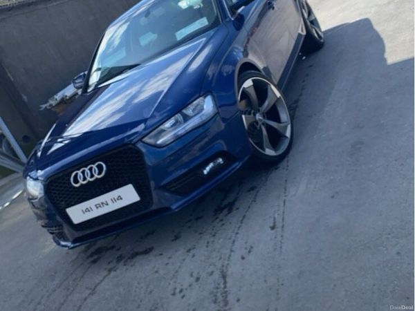 Audi A4 Saloon, Diesel, 2014, Blue