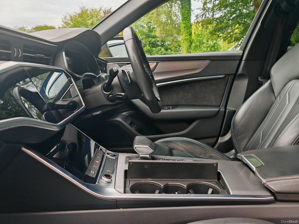 Audi A6 Saloon, Petrol Plug-in Hybrid, 2021, Black