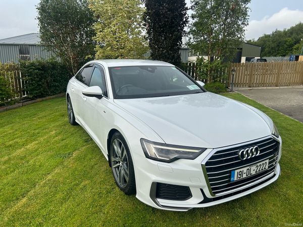 Audi A6 Saloon, Diesel, 2019, White
