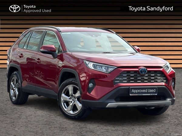 Toyota RAV4 SUV, Petrol Hybrid, 2019, Red
