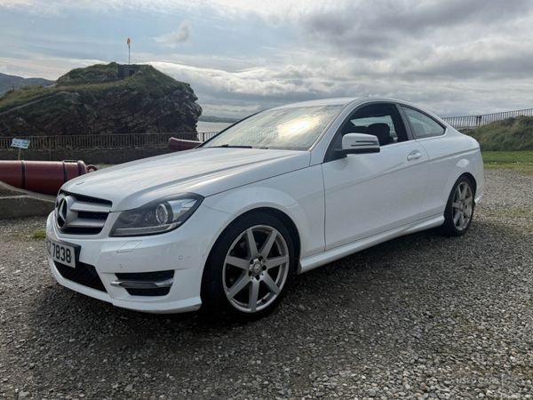 Mercedes-Benz C-Class Coupe, Diesel, 2014, White