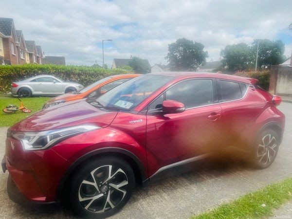 Toyota C-HR Hatchback, Petrol Hybrid, 2018, Red
