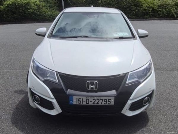 Honda Civic Hatchback, Diesel, 2015, White