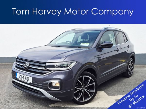 Volkswagen T-Cross SUV, Petrol, 2023, Grey