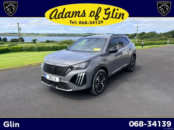 Peugeot 2008 SUV, Petrol Hybrid, 2025, Grey
