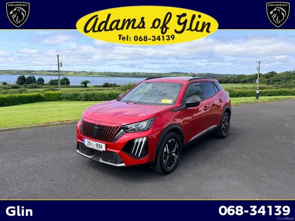 Peugeot 2008 SUV, Petrol, 2025, Red