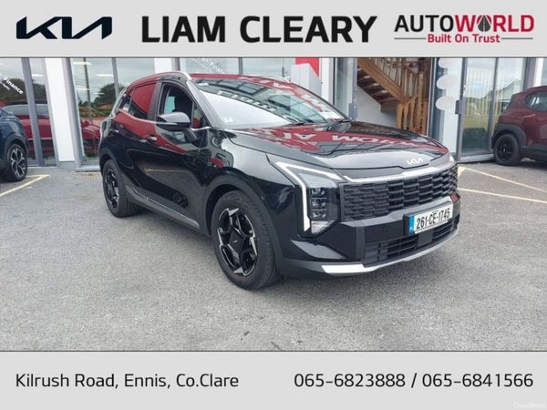 Kia Sportage MPV, Diesel Hybrid, 2026, Black