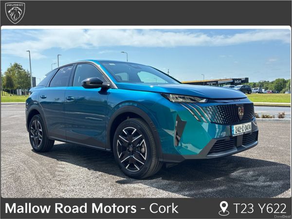 Peugeot 3008 MPV, Petrol Hybrid, 2024, Blue