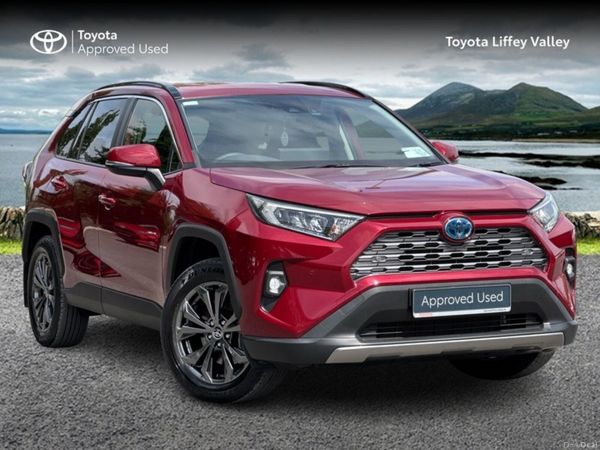 Toyota RAV4 SUV, Petrol Hybrid, 2024, Red