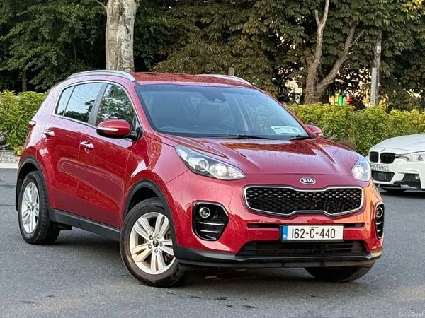 Kia Sportage SUV, Diesel, 2016, Red