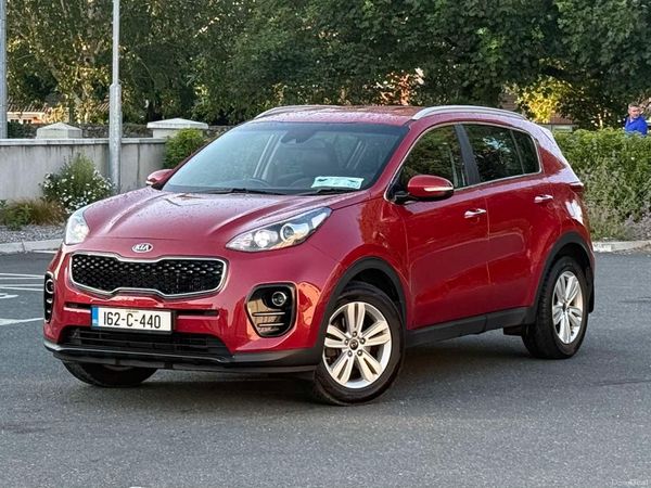 Kia Sportage SUV, Diesel, 2016, Red